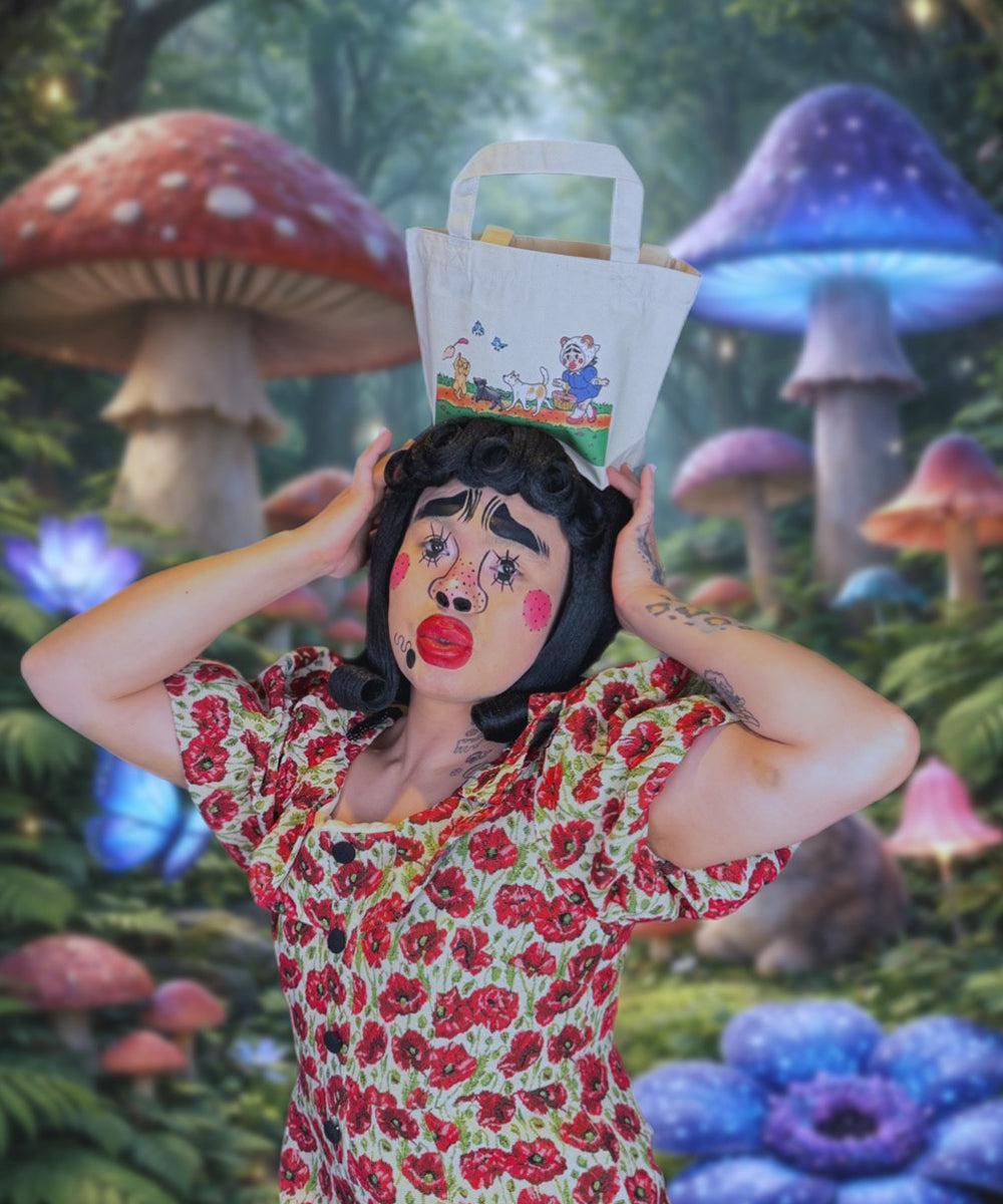 mune x Briana Gigante ランチトート「good company」