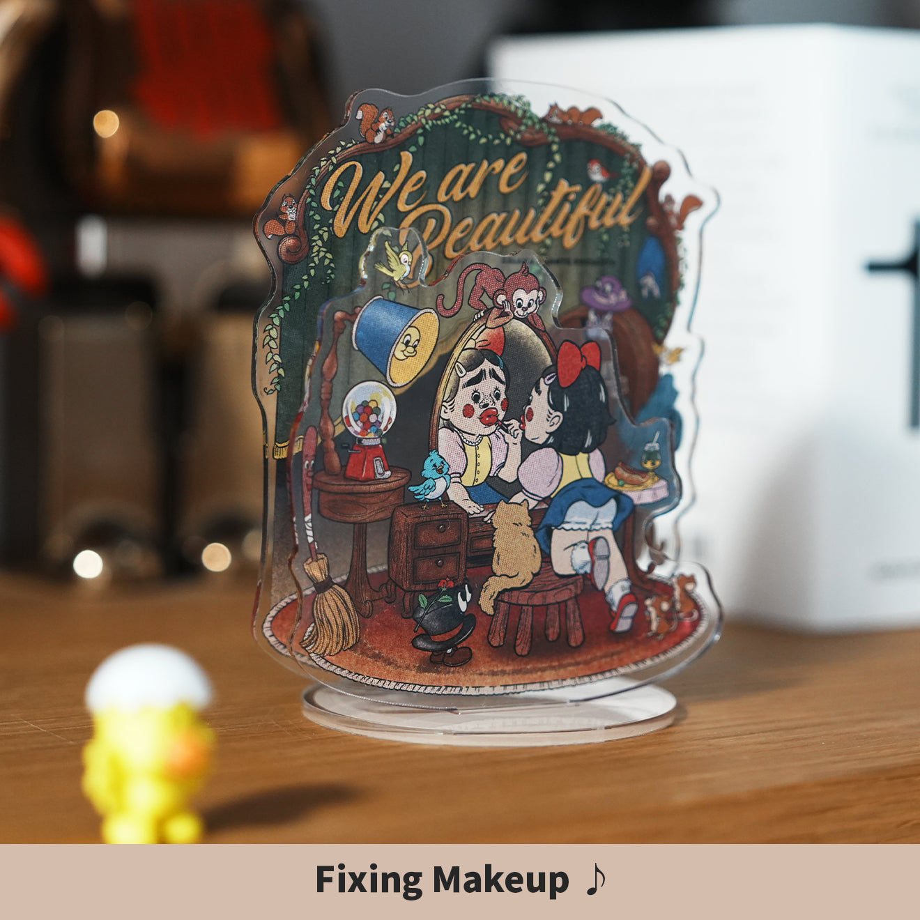 mune x Briana Gigante “We Are Beautiful” レイヤードアクリルスタンド(いささか大きめ) / Fixing Makeup ♪