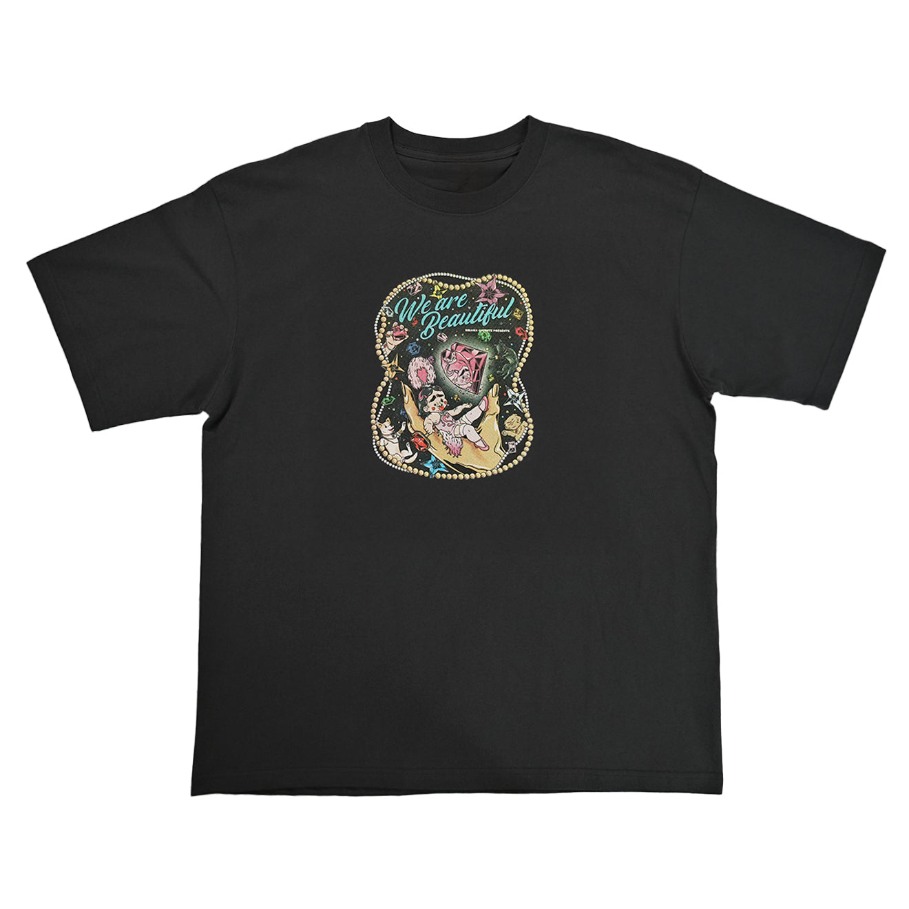 mune x Briana Gigante “We Are Beautiful” T-shirt / Bling Bling ME!コミックポストカード付き