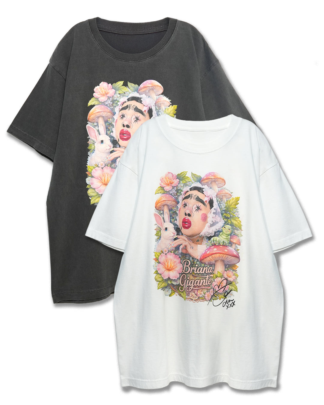 わたくしの顔面(実写)Tシャツ