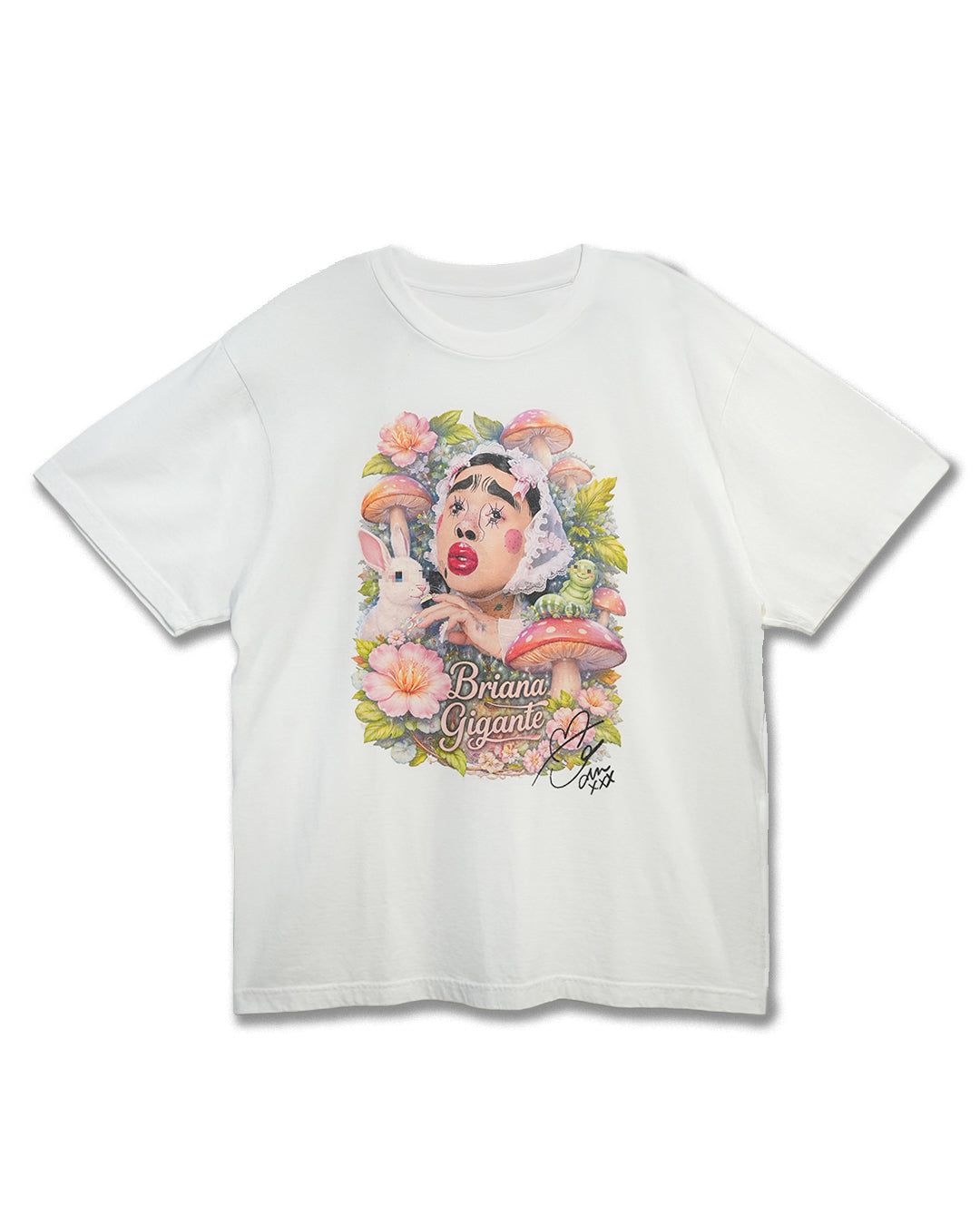 わたくしの顔面(実写)Tシャツ