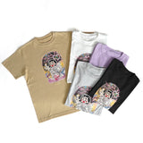 mune × Briana Gigante Bari Cawaii T-shirt "LOVE POP GALAXY!" おとな